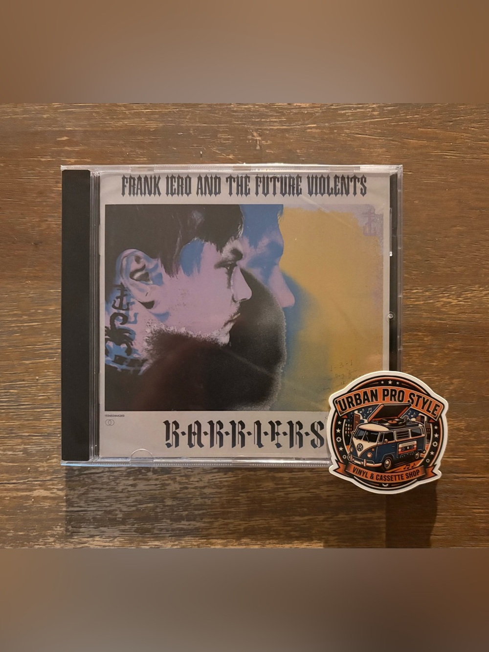 Frank Iero and the Future Violents - Barriers CD 2019 UNFD NEW/FACTORY SEALE MCR